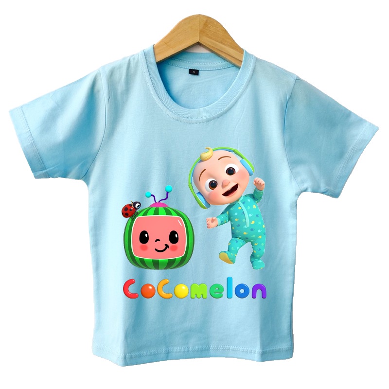 Kaos anak cocomelon - Baju anak cocomelon lengan pendek - motif lucu