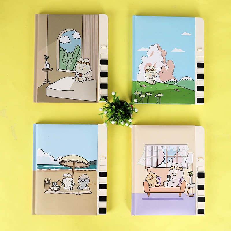 Creative Lockable Diary Book 32K Open Password Book Kartun Notebook Siswa Sekolah Dasar Notebook Untuk Hadiah