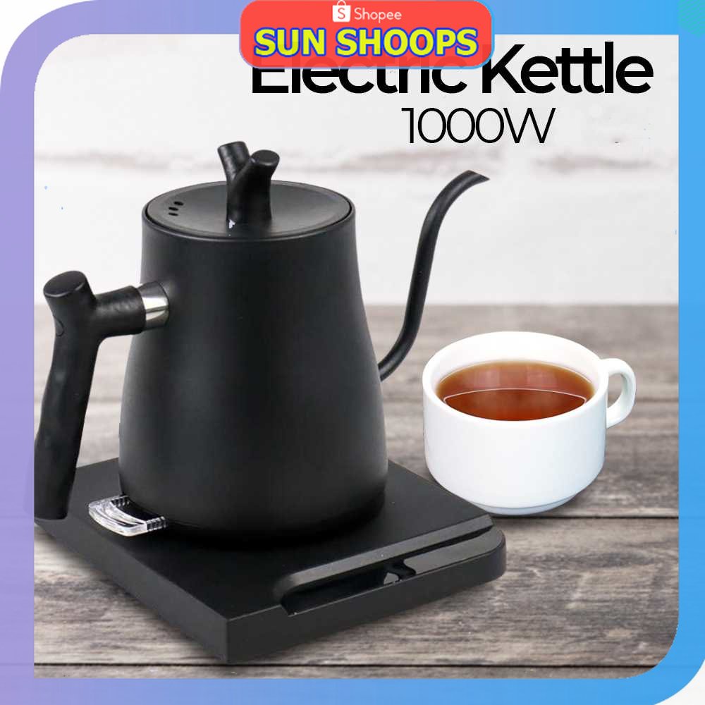 HR14 Sun Shoops - Kbx Teko Pemanas Electric Kettle Stainless Steel 1000W 1 L - Hr-462