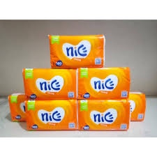 BOP [1 PAKET 6PCS] TISSUE NICE 180 SHEETS 2 PLY TERMURAH / TISU TISSU FACIAL NICE - DAILY TISU KERING NICE