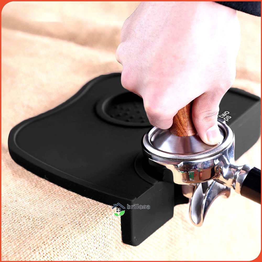 One Two Cups Silicone Holder Mat Tamper Kopi Espresso Barista - 0310-1