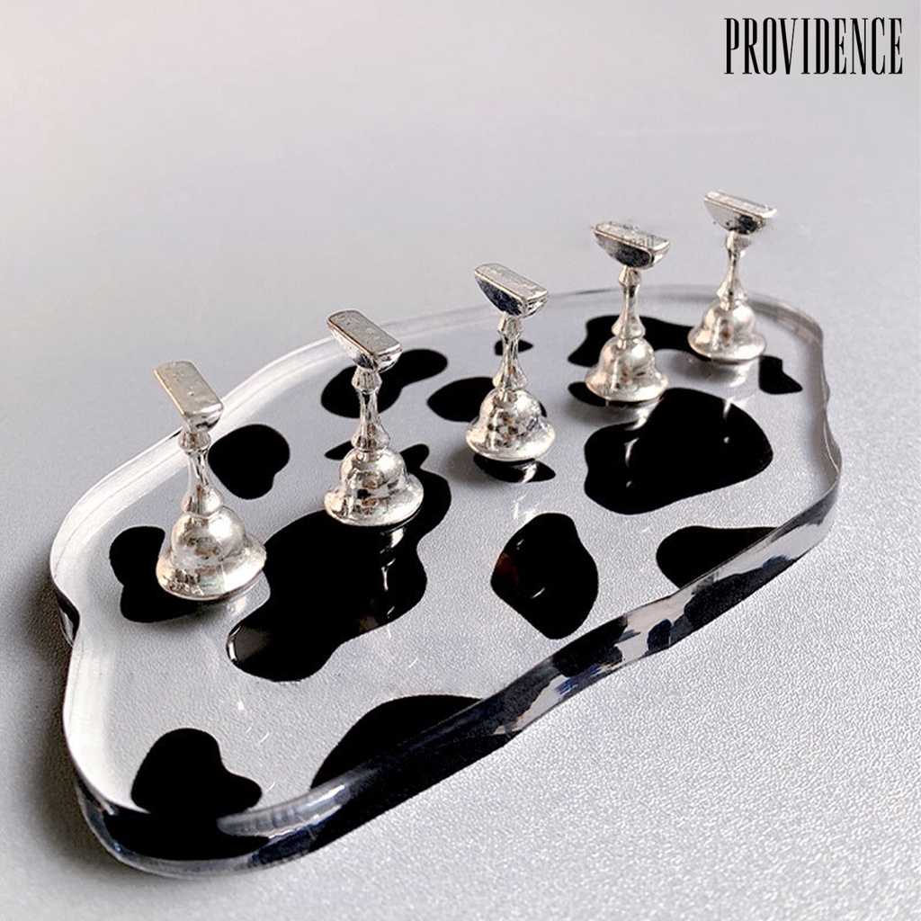 Providence 1set Nail Display Holder Latihan Artwork Stabil Bebas Bergerak Tips Kuku Palsu Latihan Latihan Display Stand Untuk Manicure