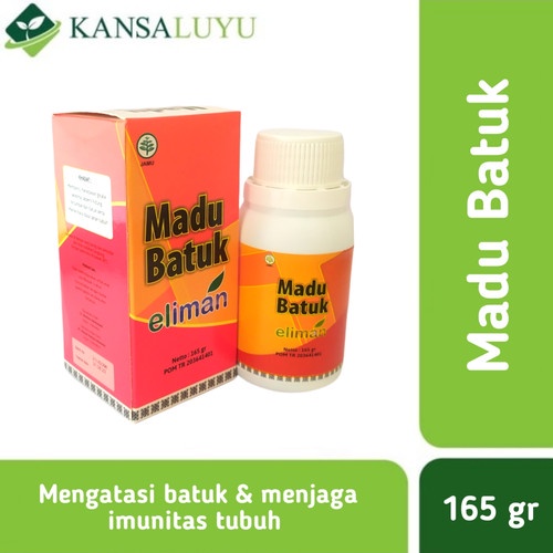 Madu Batuk Eliman | Madu Batuk Dewasa Eliman | Madu Batuk Eliman 165gr - MADU BATUK DEWASA