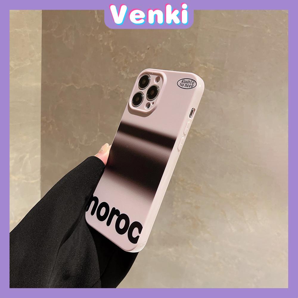 VENKI -For iPhone 11 iPhone Case Cream Glossy Soft Case TPU Shockproof Camera Cover Protection Simple Black Lines Compatible with iPhone 14 13 Pro max 12 Pro Max xr xs max 7 8Plus