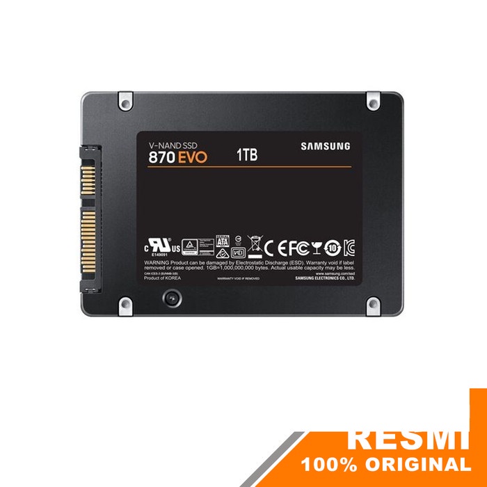 SSD SAMSUNG 1TB  870 Evo SATA 2.5 inch EVO MZ-77E1T0BW