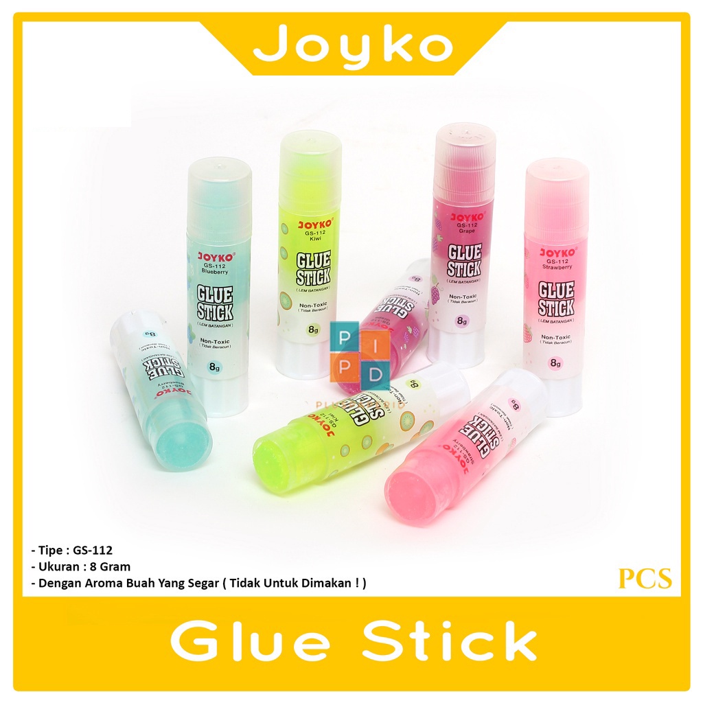 

JOYKO - Glue Stick GS 112 - 8Gr Lem Kertas Batangan - Pcs