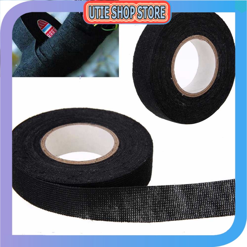 

UTIE STORE - Mayitr AG Lakban Kabel Listrik Adhesive Cloth Wiring Tape 19mm - BI298