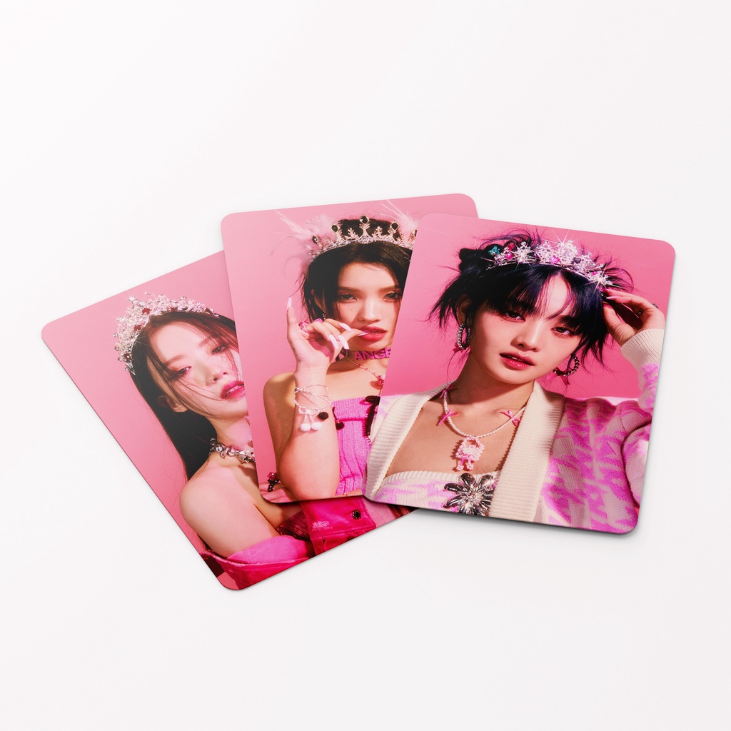 55pcs/box (G) I-DLE Album Mini I FEEL Photocards Alergi Kartu Lomo GIDLE Kpop Postcards