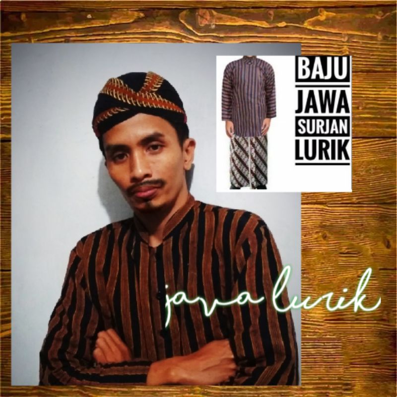 Lurik Baju Surjan Lurik Sunan Kali Jaga adat jawa