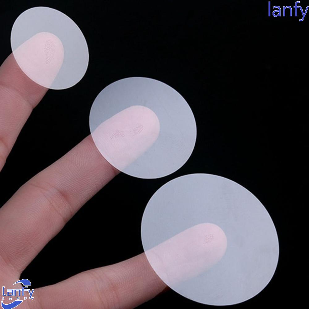 Lanfy Sealing Stiker Bening DIY Perlengkapan Pesta PET Self Adhesive Paper