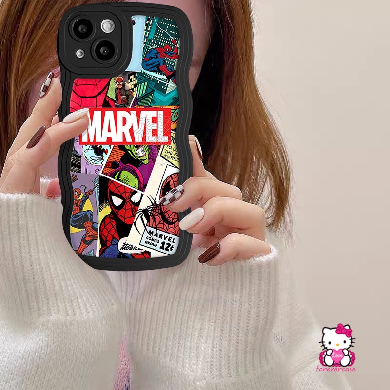 Graffiti Trendy Anime M.ARVEL V.ANS Case for Infinix Hot 10 12 11 9 Play Smart 6 5 4 Plus Note 10 Pro 12 G96 Hot 20s 11s 8 10s 9 12 Pro 10  20 12i 10Lite Wavy Edge Soft Tpu Cover