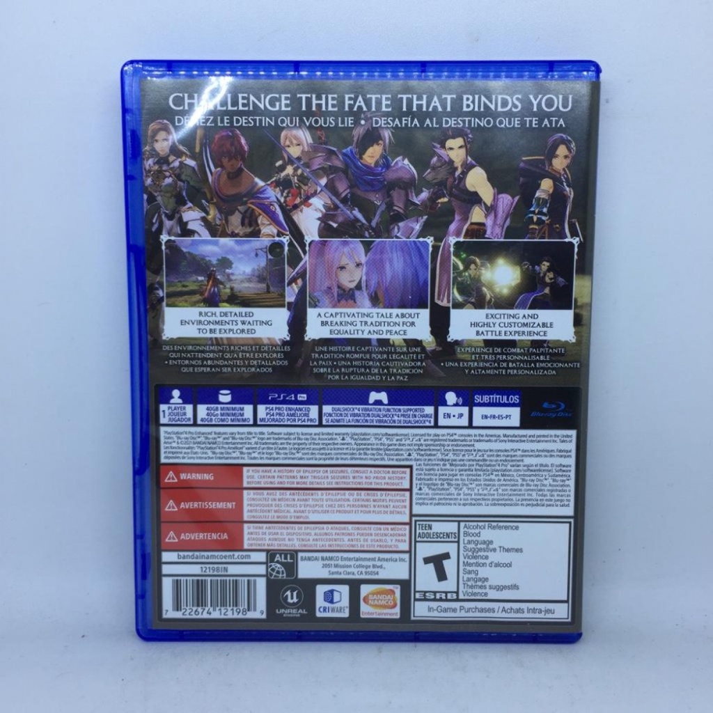 BD PS4 Tales of Arise