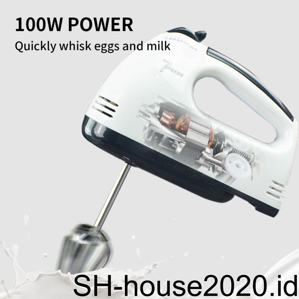 Pengocok Telur Electric Stand Mixer Stainless Bowl6/ -speed Blender Makanan Dapur Cream Kocokan Telur Kue Kneader Bread Maker