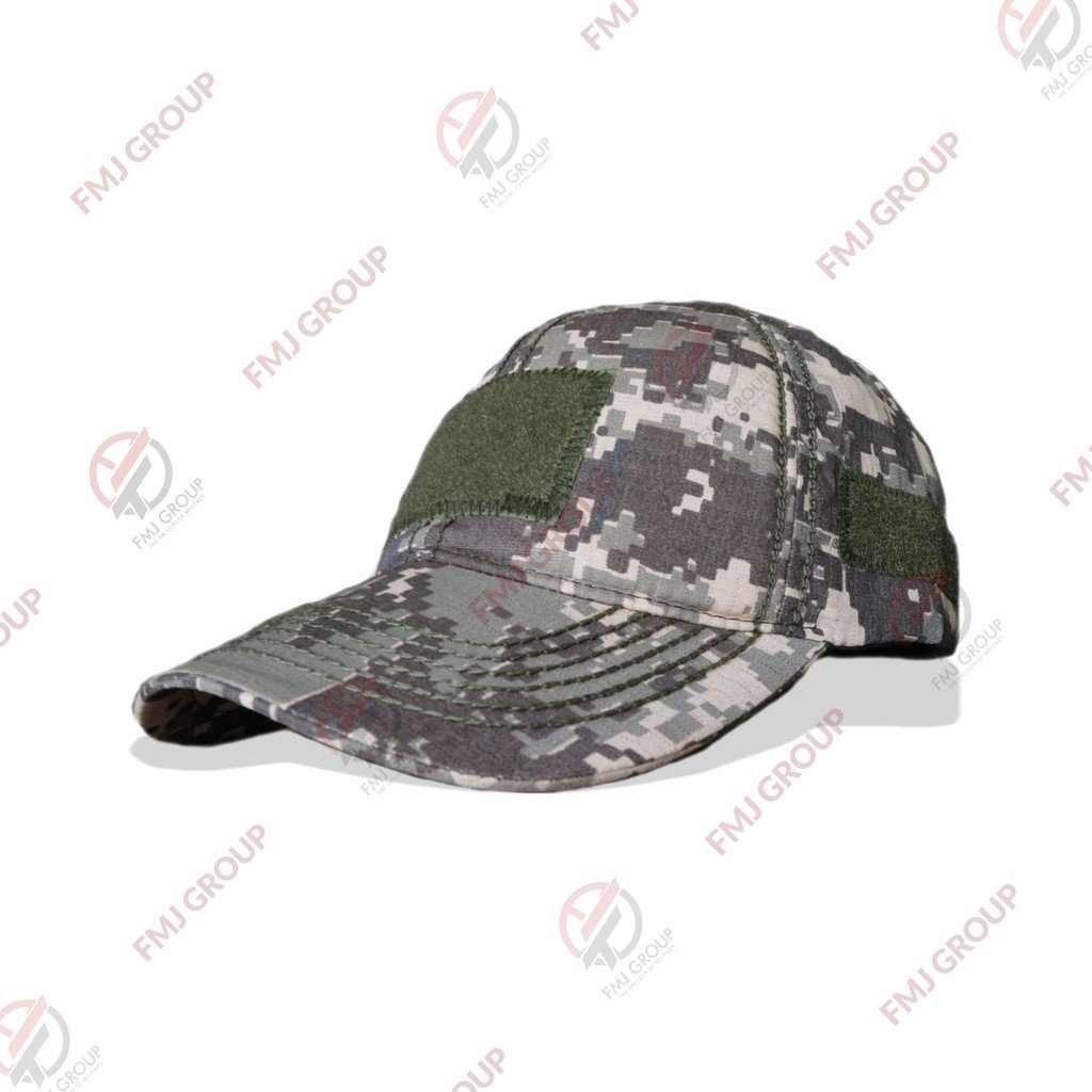 Topi Tactical - Topi Loreng Acupat - Topi Velcro / Perekat Lapangan