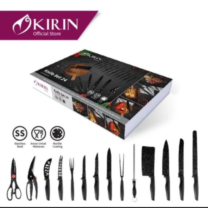 KIRIN KNIFE SET  KUSKS24BK