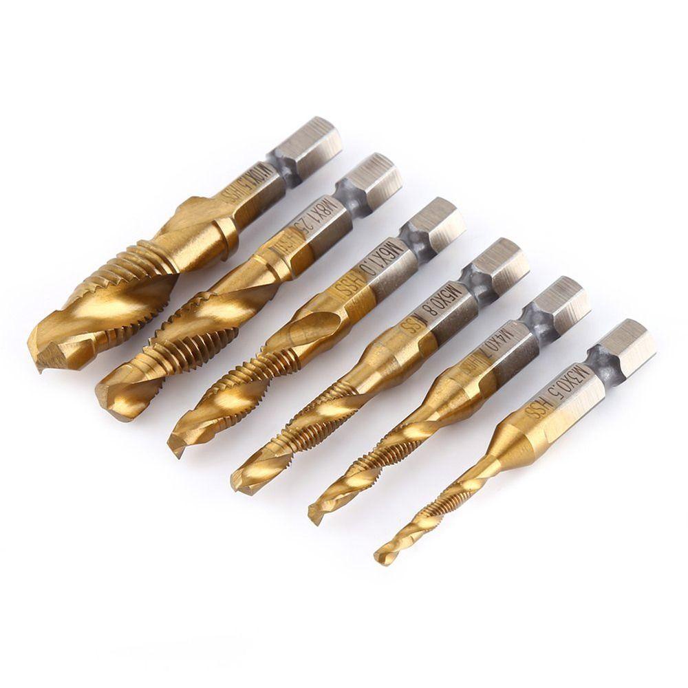 Mata Bor Tap Nanas Hand Tools Sekrup|Mata Bor Tap Mata Ulir Sekrup Shank Tap Drill Bits