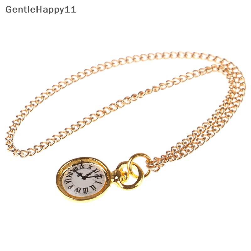 Gentlehappy 1Pc Jam Saku Kalung Mini Untuk Aksesoris Jam Tangan Boneka Figure Militer1Per6 id