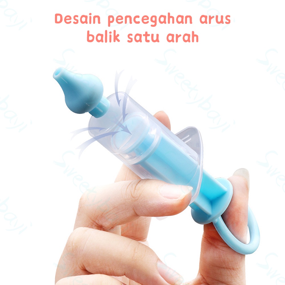 Sweetybayi Nasal aspirator baby Alat penyedot ingus bayi Nose cleaner baby Sedot pembersih hidung bayi