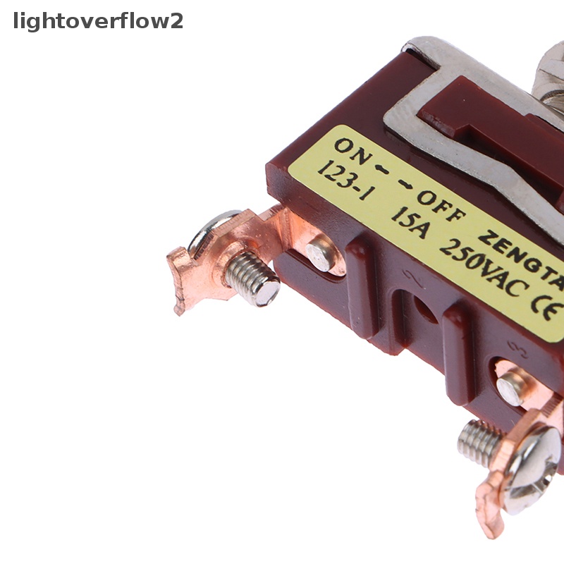 [lightoverflow2] Saklar toggle Momentary 2pin single side spring return latching on-off Fix [ID]