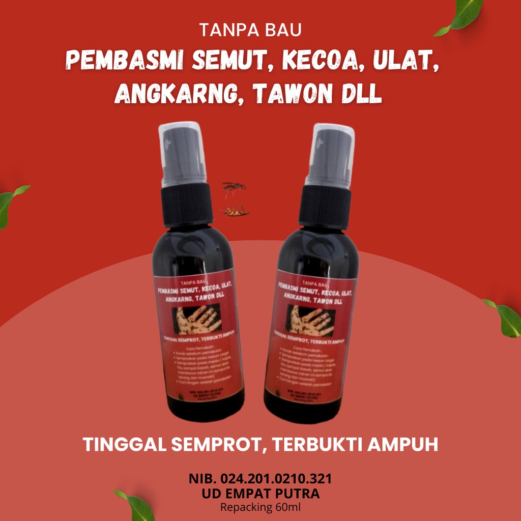 SPRAY SEMPROT PEMBASMI SEMUT RACUN AMPUH  MEMBUNUH SEMUT ANGKRANG RANGRANG RAYAP  TAWON KECOA