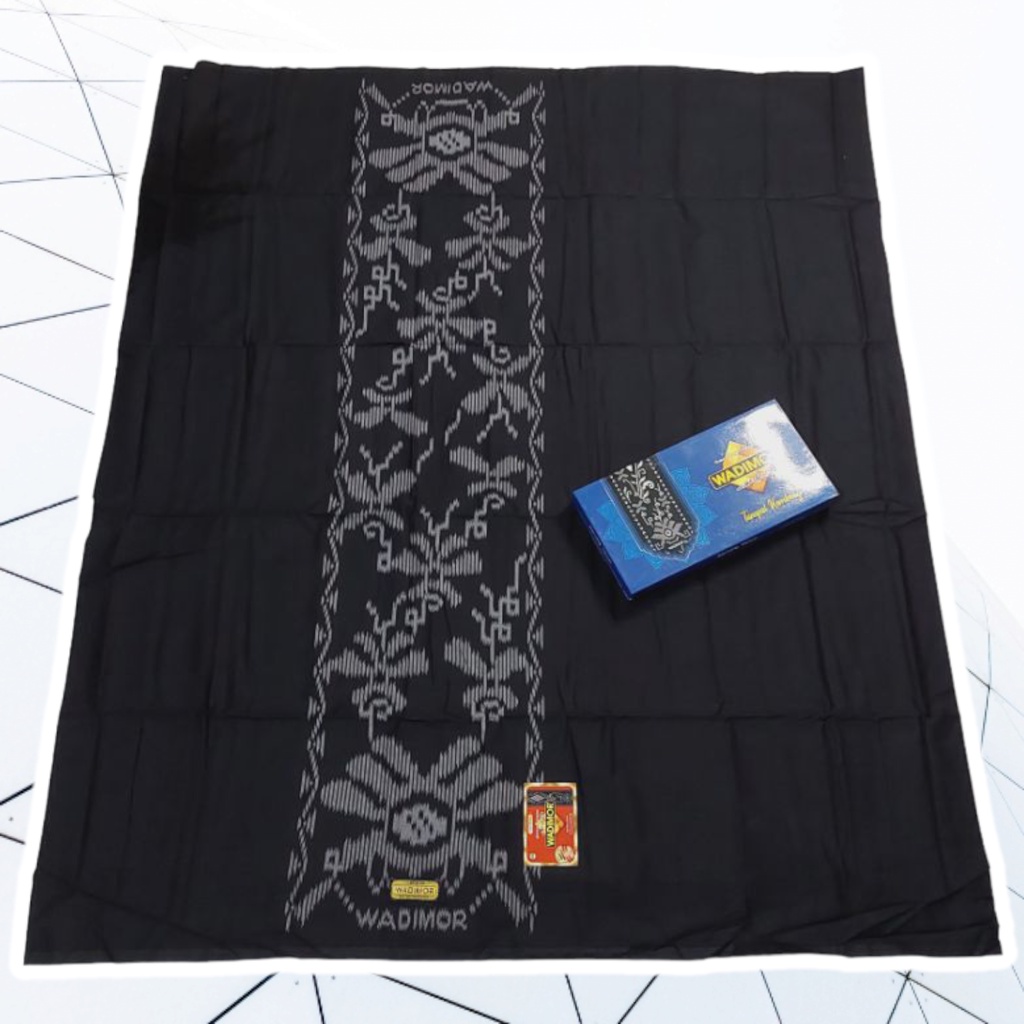 Sarung Wadimor Dewasa / Sarung Wadimor Hitam / Sarung Wadimor / Sarung Wadimor Terbaru Ori 2023 / Sa