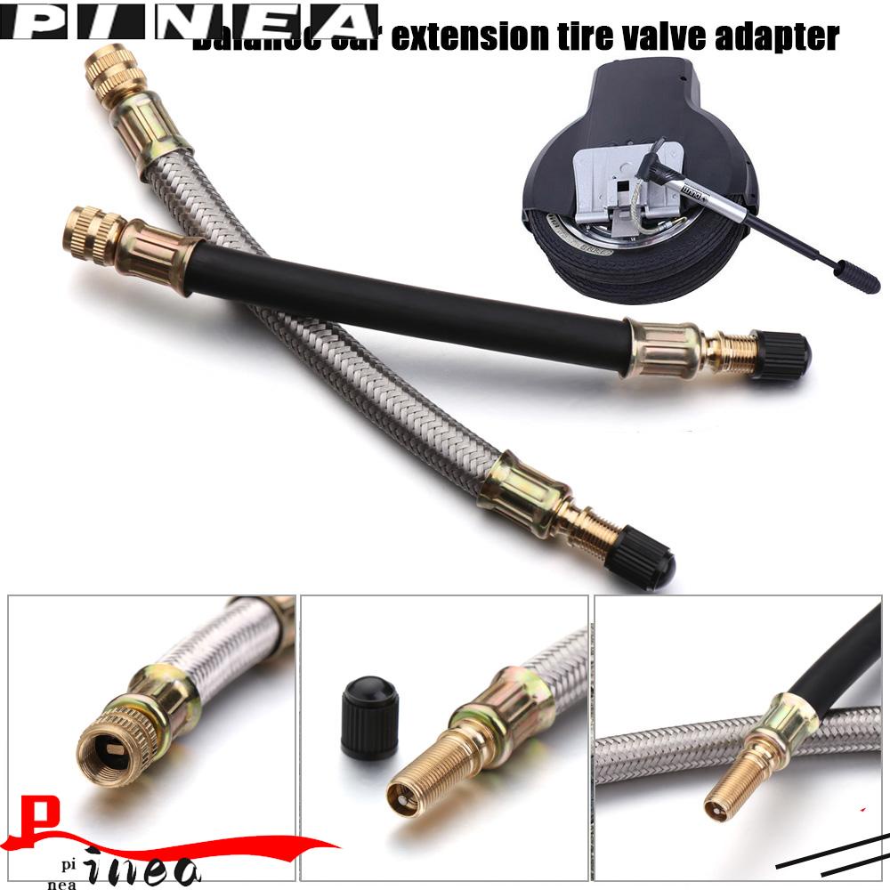 Nanas Dipanjangkan Nozzle Skuter Listrik MTB Sepeda Aksesoris Skateboard Alat Bersepeda Skuter Katup Adaptor