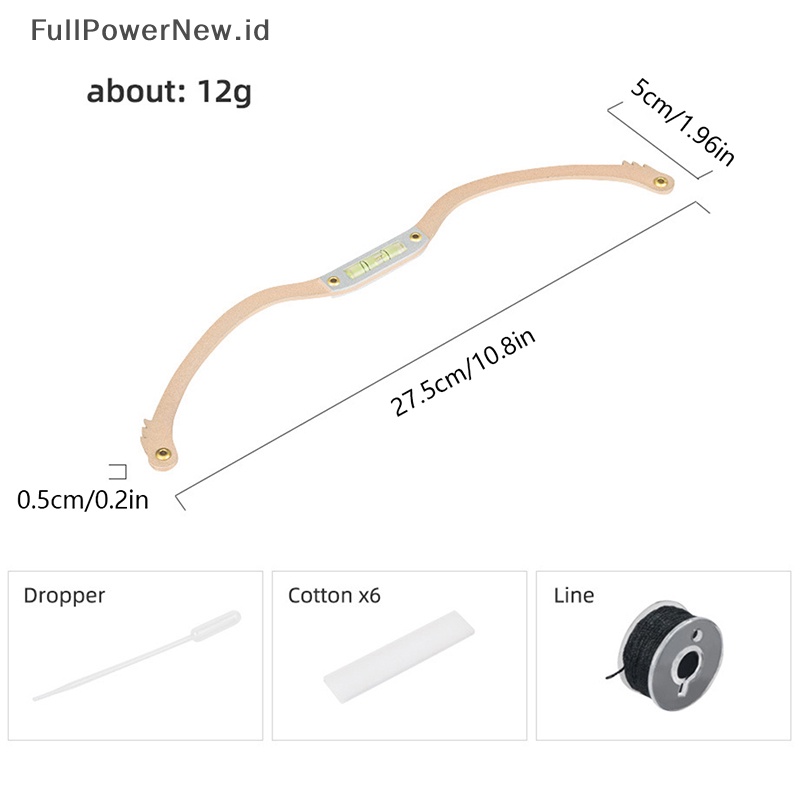 Power Brow Arrow Line Ruler Measuring String Pre Inked Tato Mapping ID