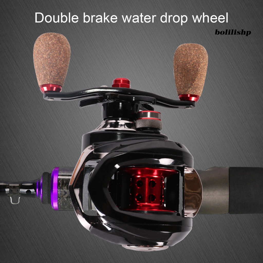 Bo-baitcasting Reel7Plus 1bears Gear Ratio 7.0: 1kiri/kanan Centrifugal Tangan/ic Dual Braking Systems Ultra-light Metal Universal Gulungan Pancing Pengecoran Panjang Untuk Outdoor