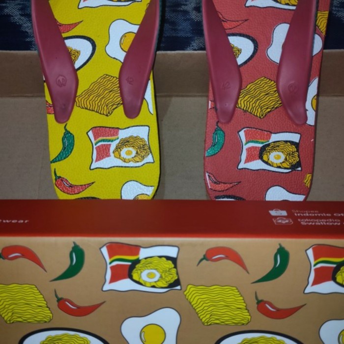 Sandal Jepit Swallow X Indomie/ Sendal Jepit - 44