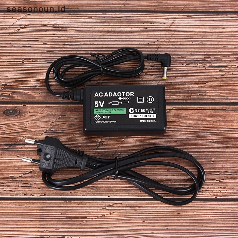 Seasonoun Portable PSP Charger AC Charger Adapter Power Supply Untuk PSP 1000 2000 3000.