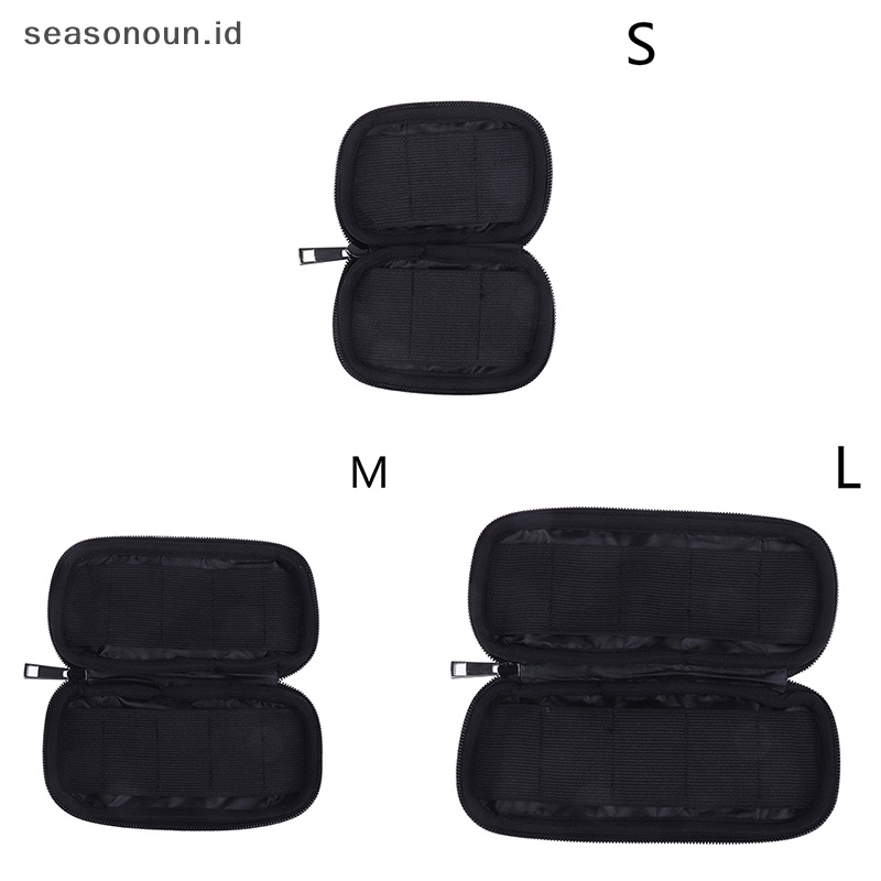 Seasonoun Portable U Disk Holder USB Flash Drives Organizer Case Tas Penyimpanan Pelindung.