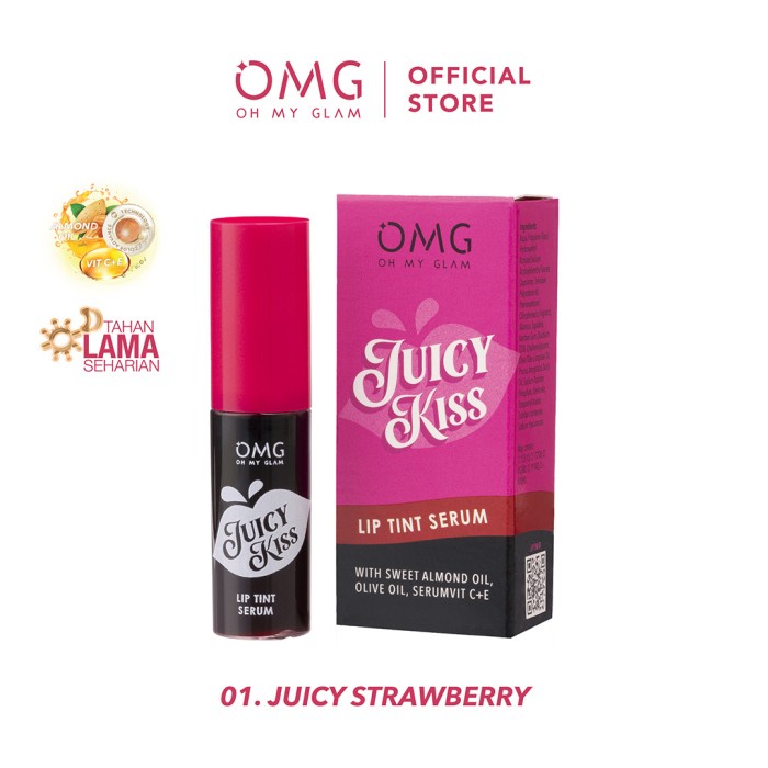 ❤️ Cloudy ❤️ OMG Oh My Glam Juicy Kiss Lip Tint Serum - OMG Oh My Glam Lip Tint Serum - OMG Liptint Juicy