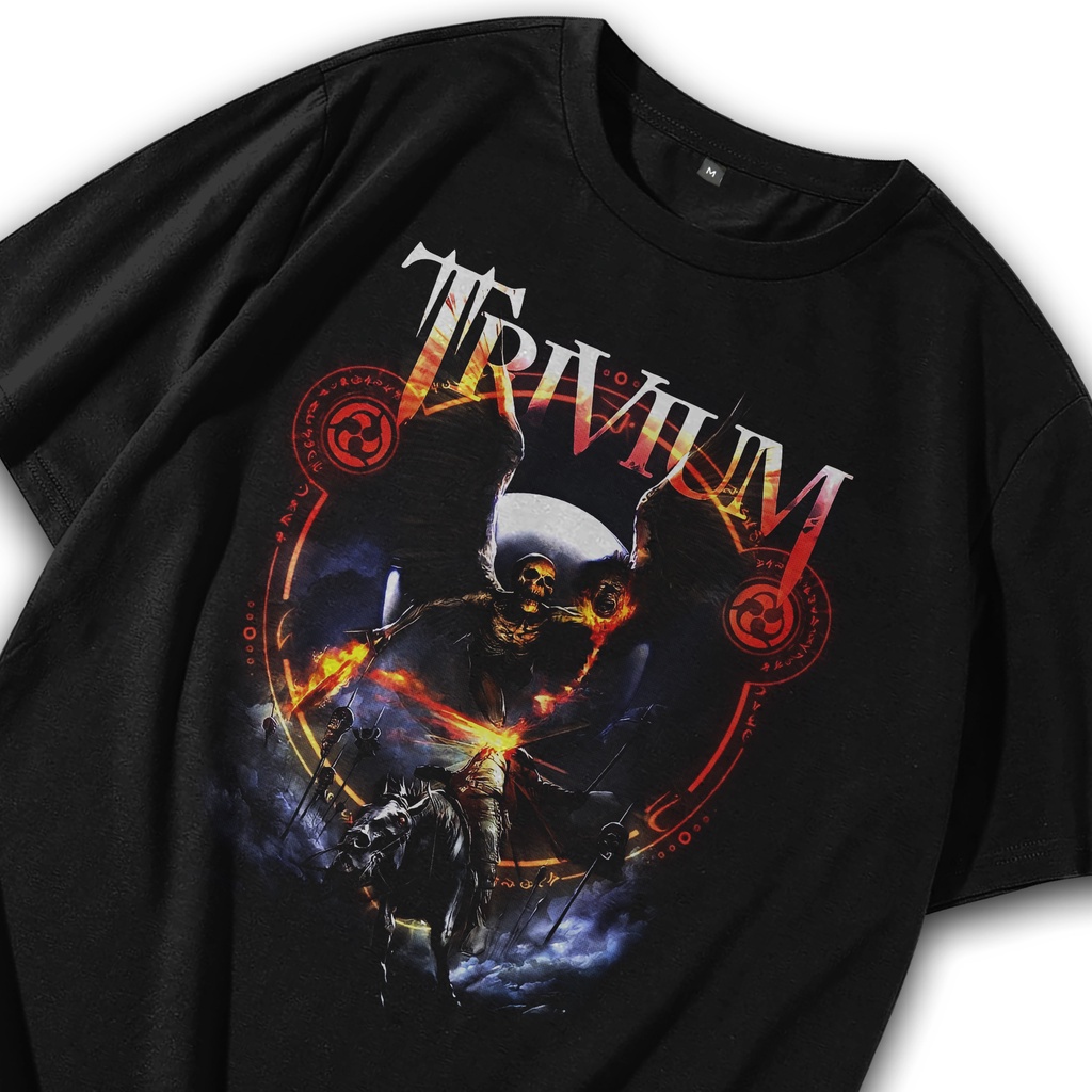 Kaos Band Kaos Metal Trivium / Kaos Band Vintage / Kaos Musik Oversize / T shirt Band / Baju Band / 