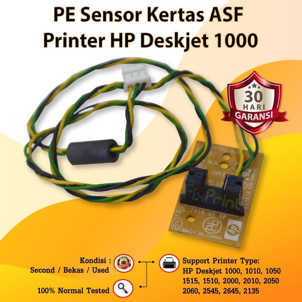 PE Sensor Kertas ASF Printer HP Deskjet 1000 1010 1050 1510 1515 2000 2010 2050 2060 F2050 3050 2545 2645 K110a Ink Adavantage 2132 2135 Ink Tank GT5810 GT5820 115 315 415