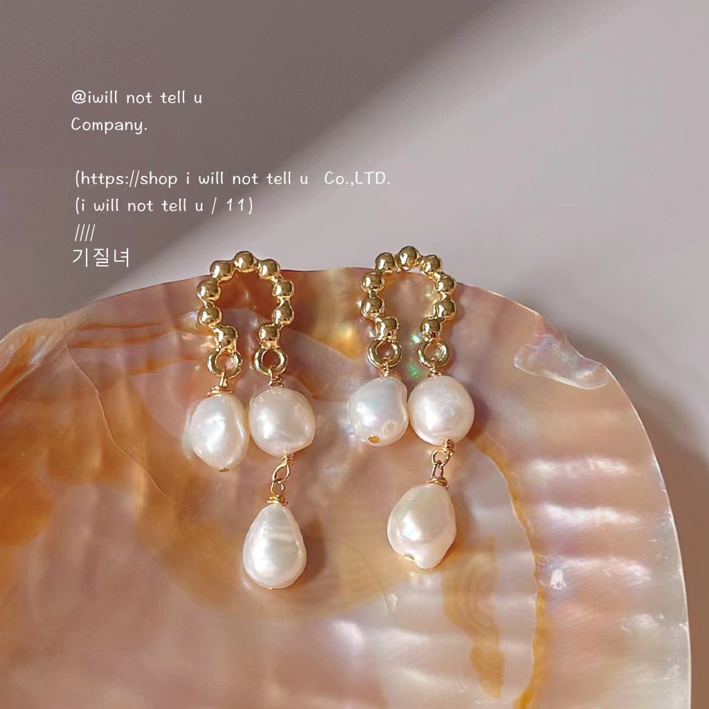 Anting Rumbai Mutiara Korea Desain Tinggi Rasa Studs Earring Earstuds Perhiasan Aksesoris