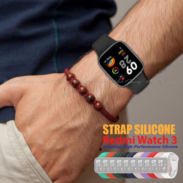 Strap Silikon Strap Tali Smartwatch for Redmi Watch 3 Mi Watch 3