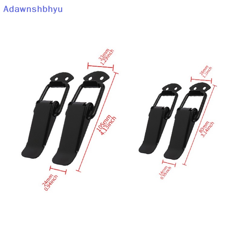 Adhyu 1pasang Klip Bumper Otomatis Pengait Pengikat Klip Universal Pengaman Hook Lock Clip Kit ID