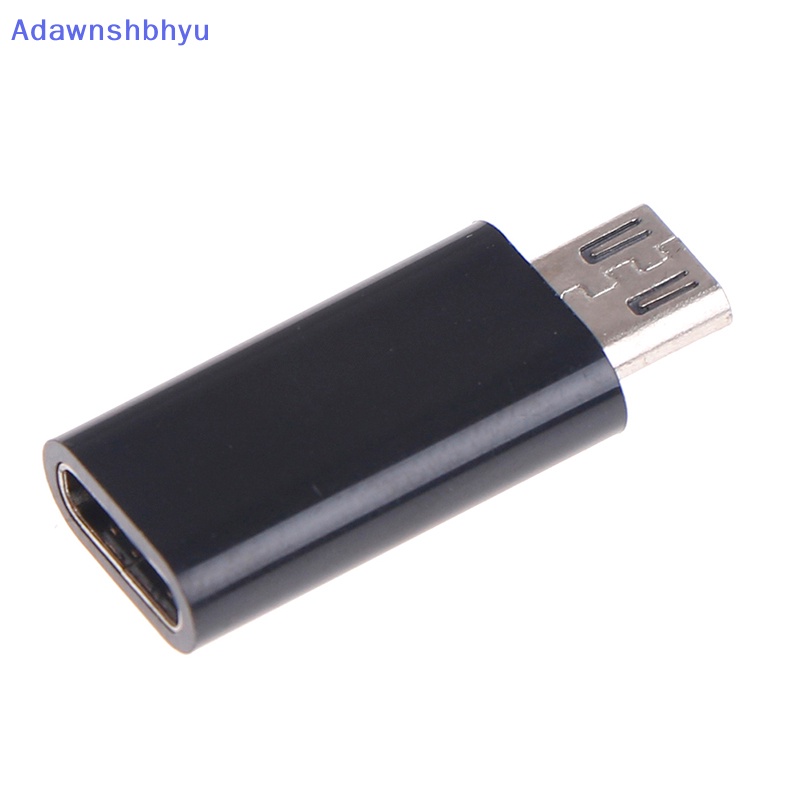 Adhyu Adaptor Female TYPE-C Ke Micro USB Male Connector Tipe C Adapter Converter ID