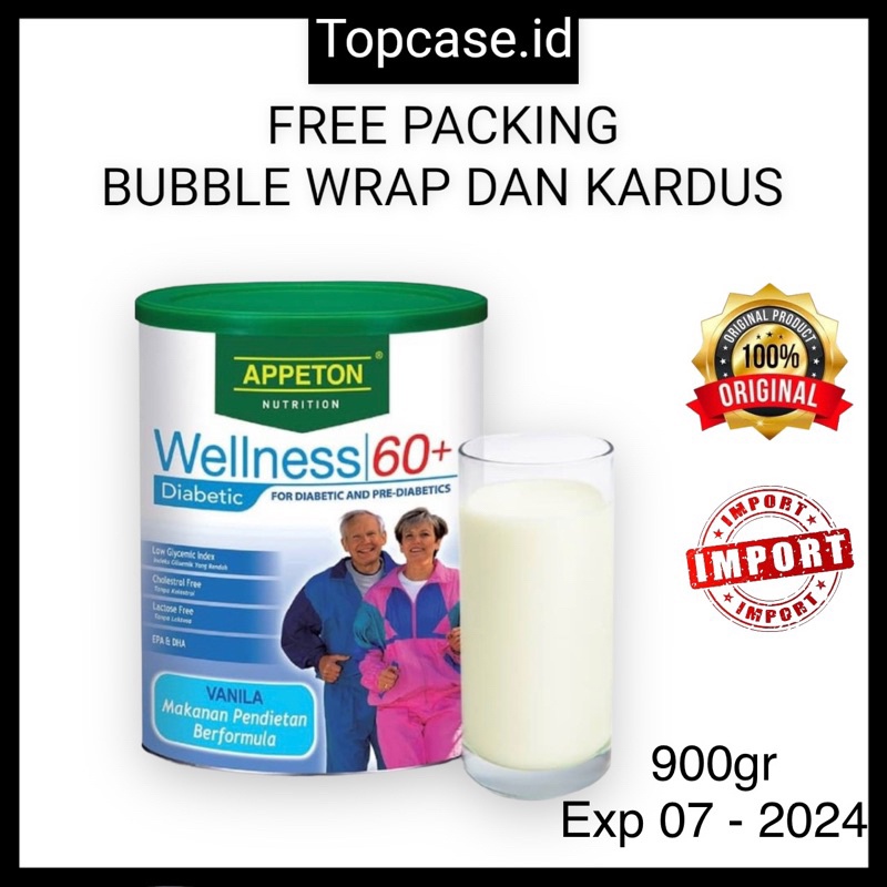 Appeton Wellness 60+ Diabetic and Pre Diabetic 900gr