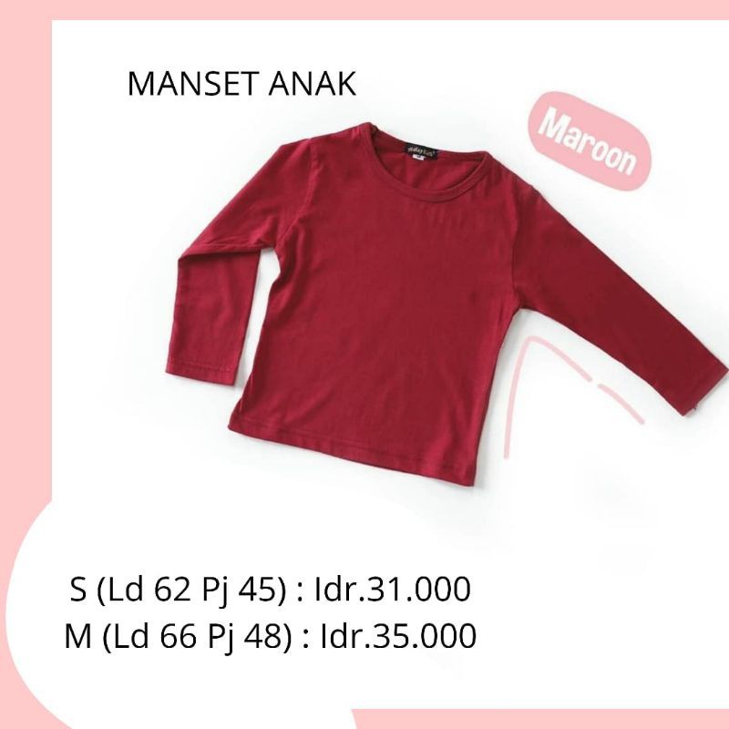 MANSET ANAK