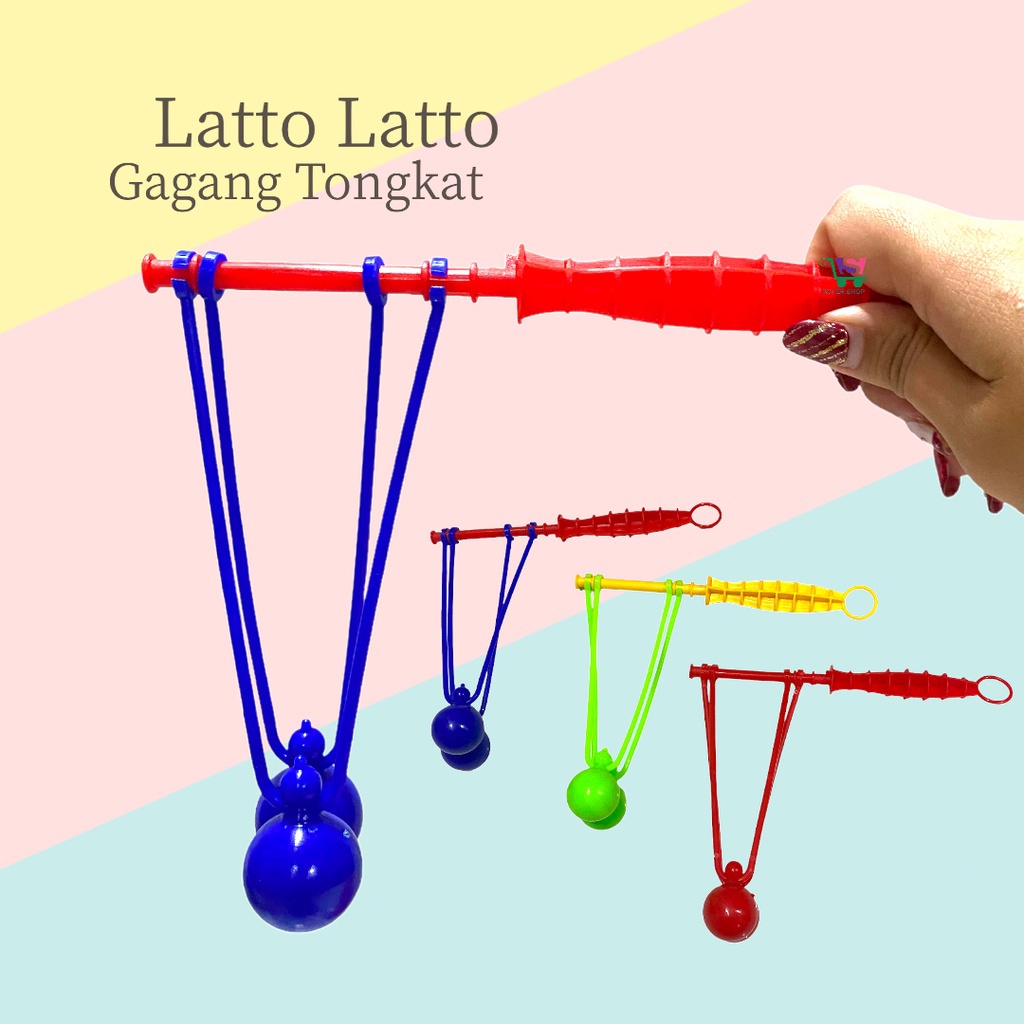 1pcs Mainan LATTO LATTO Berbagai Ukuran Besar LATO/Mainan Puzzle Edukasi Anak Jadul Tradisional