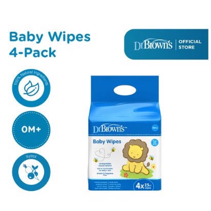 Dr.Brown's Baby Wipes / Tisu basah / tissue / tissue basah