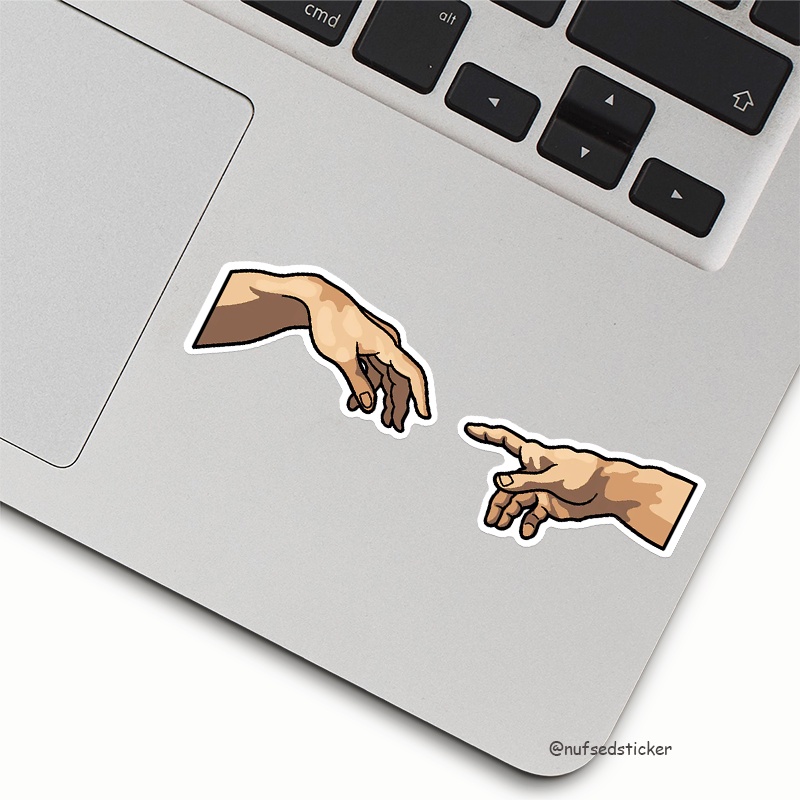 Creation of Adam - Michelangelo Sticker