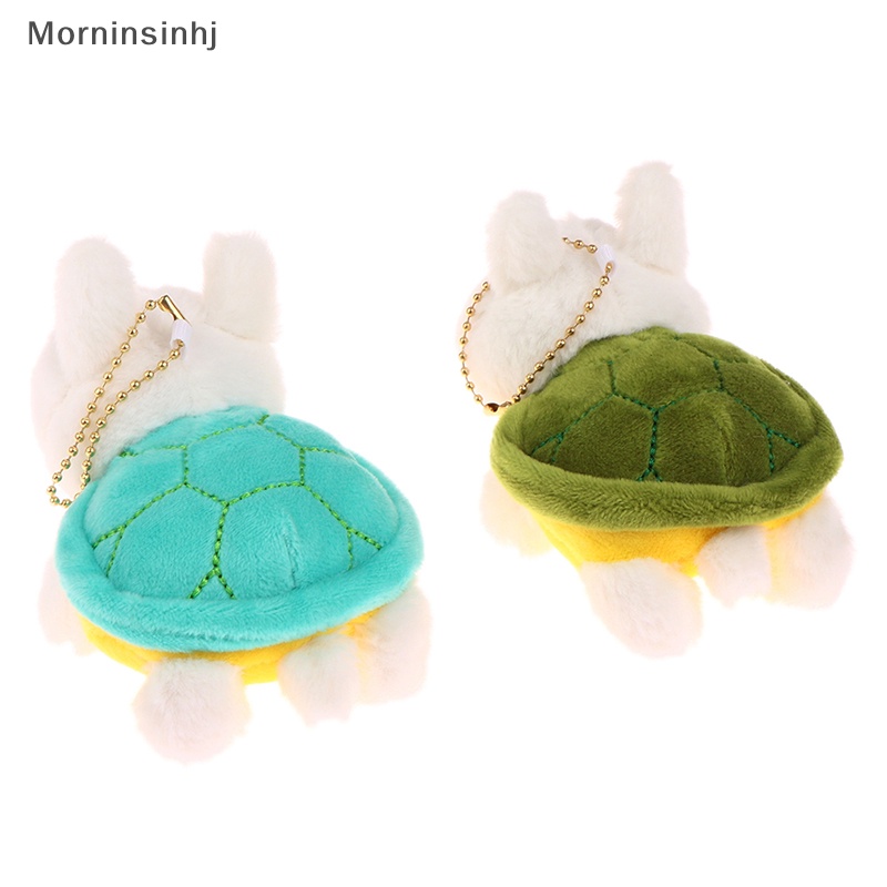 Mornin Turtle Rabbit Plush Stuffed Doll Lembut Mewah Mainan Gantungan Kunci Tas Liontin Anak Hadiah id