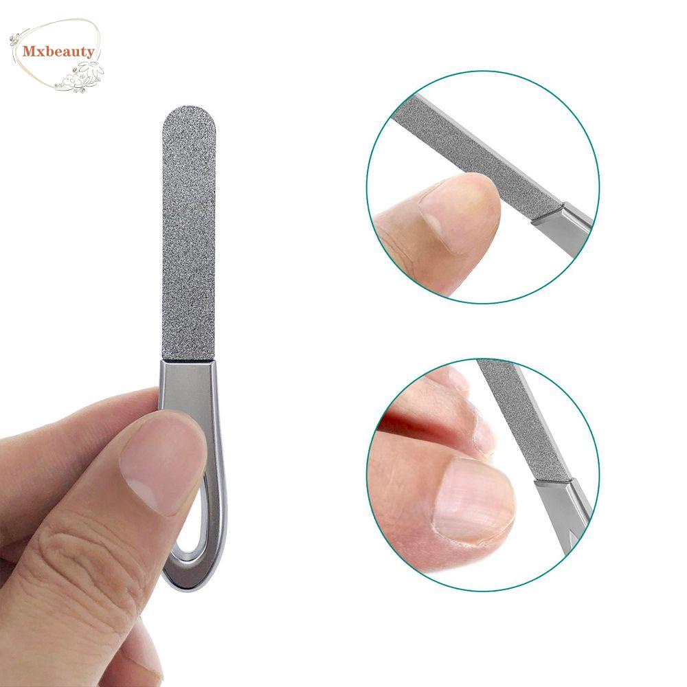 Mxbeauty Kikir Kuku Double Side Professional Pedicure Poles Gerinda Kuku Penyangga