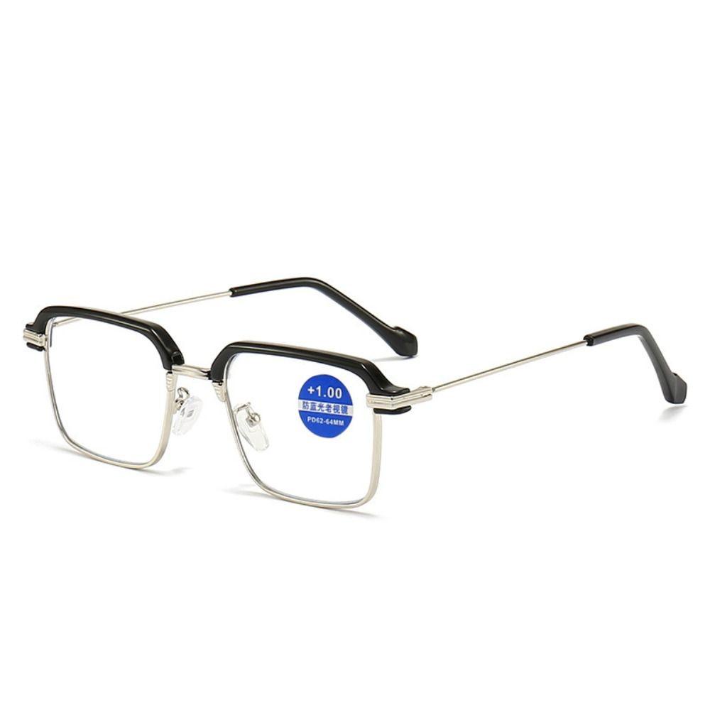 R-flower Anti-Blue Light Kacamata Kantor Perubahan Warna Warni Pelindung Mata Ultra Light Frame