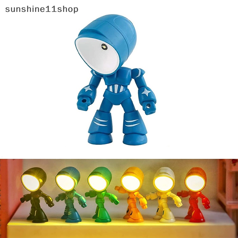 Sho Lampu Tidur Mini Untuk Anak, Lampu Samping Tempat Tidur LED, Lampu Baca Kecil, Night Light N