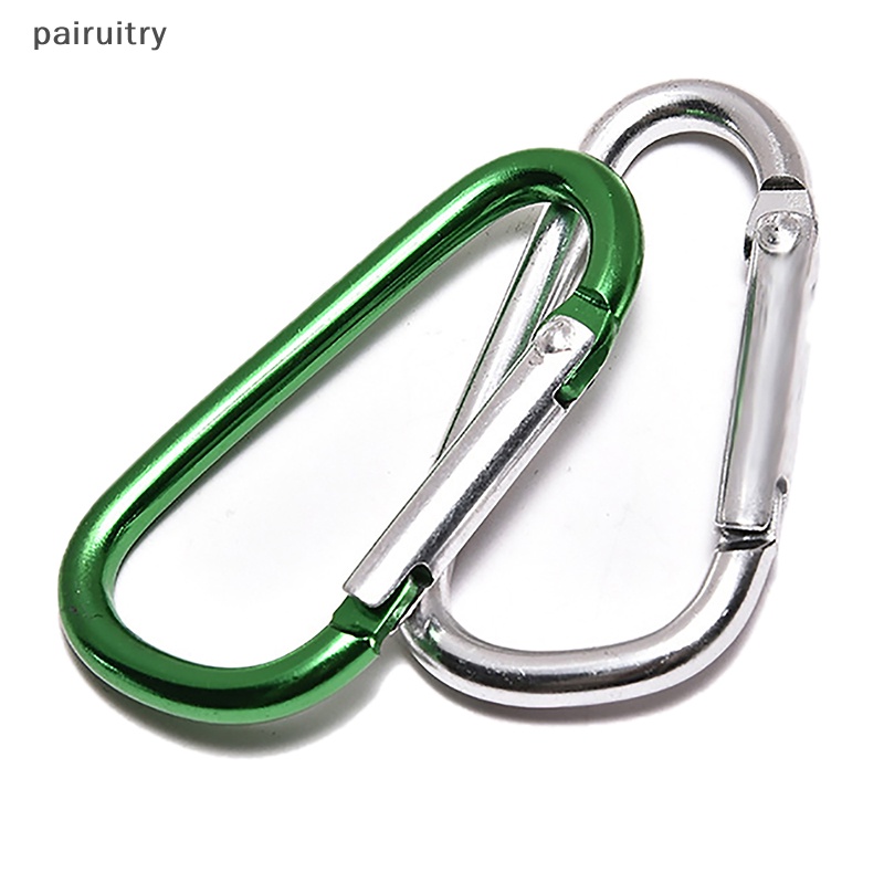 Gantungan Kunci Carabiner PRT Alluminum Alloy D-ring Buckle Spring Carabiner Snap Hook PRT