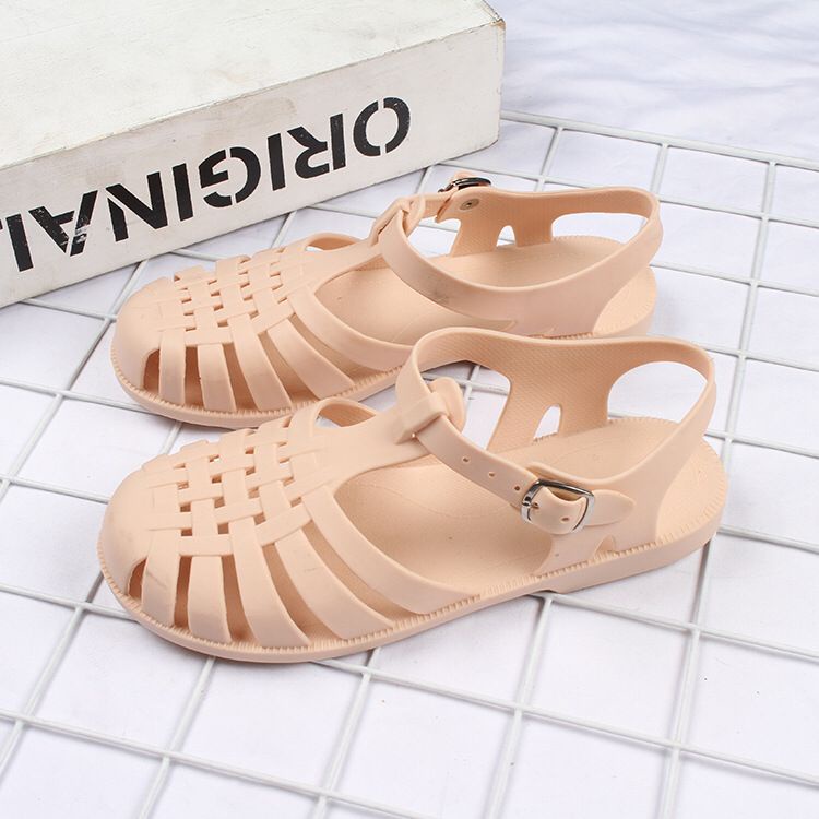 GROSIRTAS TG1654 Sandal Tulang Wanita Import/Sandal Tali Jelly Gladiator Warna