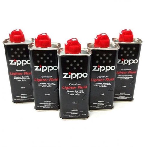 bayar ditempat - Minyak Zippo Original isi 125 ml - Hitam